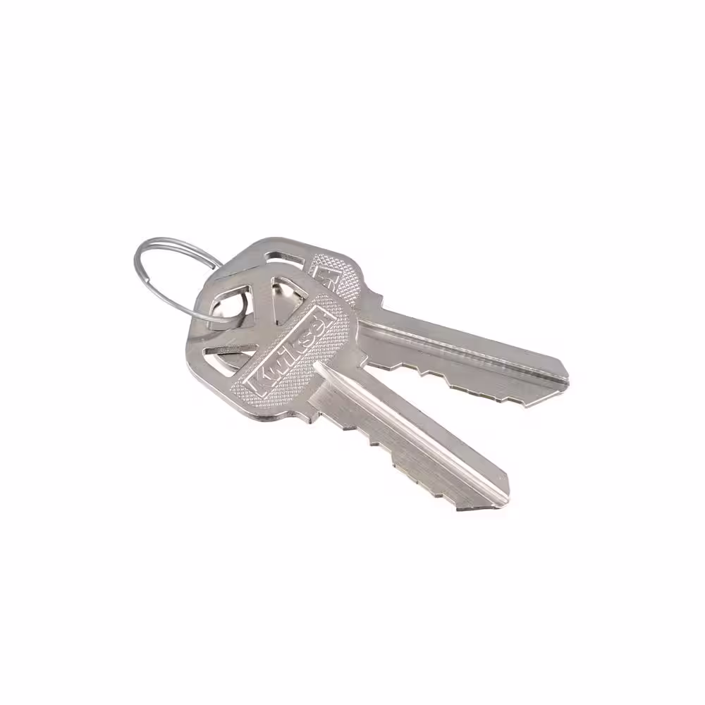 Kwikset 660 Satin Nickel Single Cylinder Deadbolt featuring SmartKey Security and Microban Technology