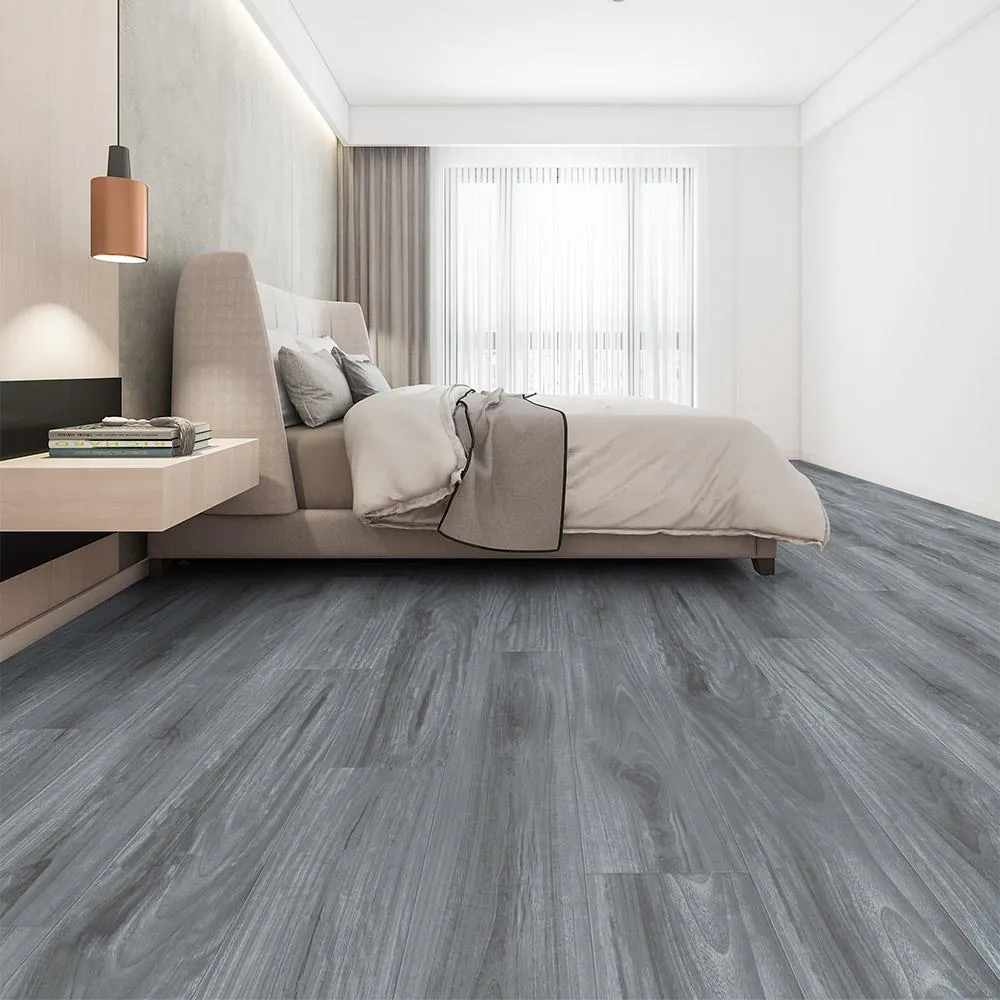 ACQUA FLOORS Smokey Keystone 20 MIL x 7.2 in. W x 48 in. L Click Lock Waterproof Luxury Vinyl Plank Flooring (28.8 sqft/case)