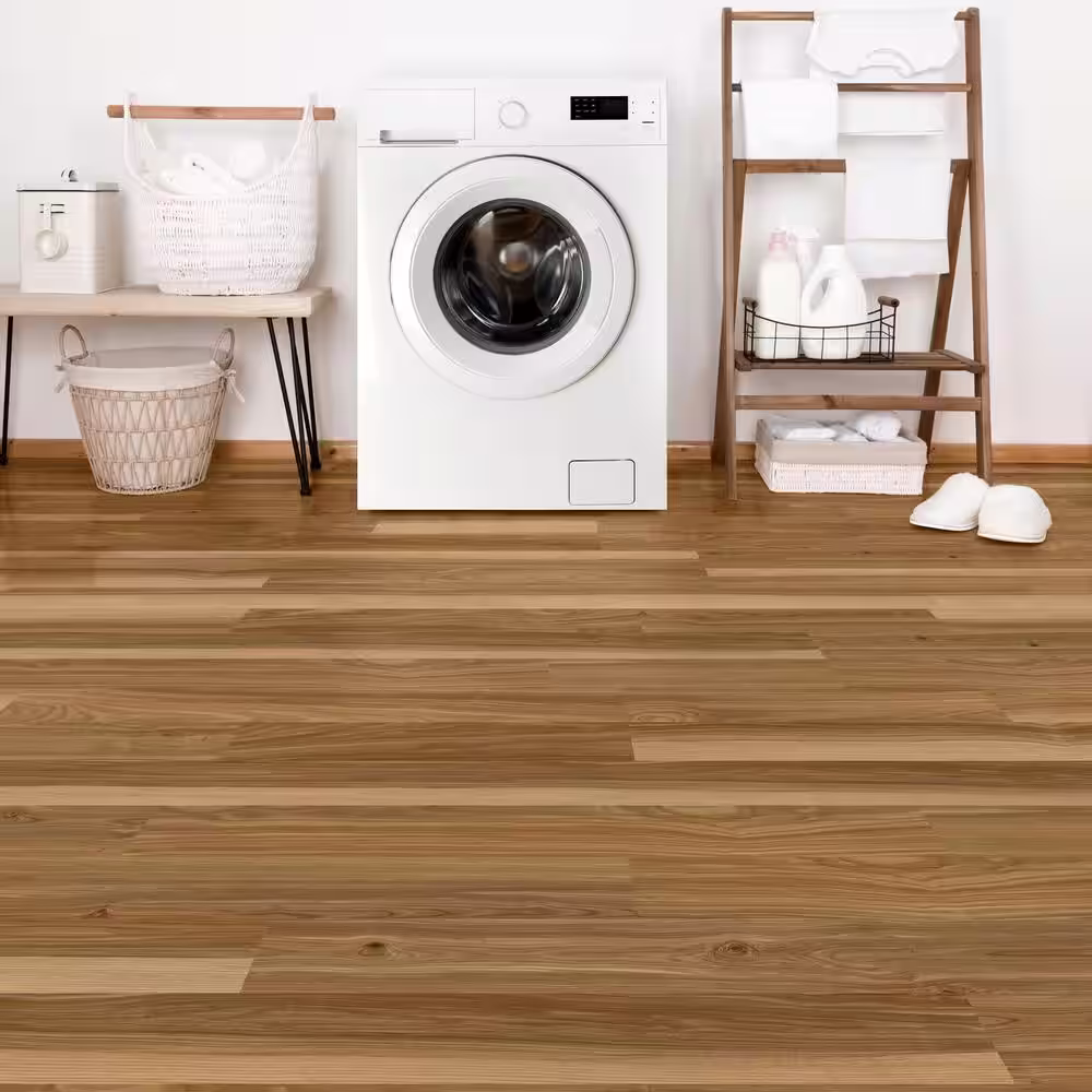 Lifeproof Charnley River Ash 22 MIL x 7.6 in. W x 60 in. L Click Lock Waterproof Luxury Vinyl Plank Flooring (19.1 sqft/case)