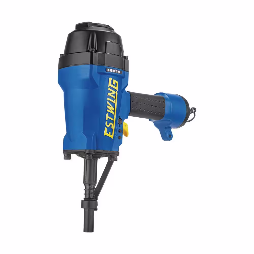 Estwing Pneumatic 3 in. Single Pin Concrete Nailer with 1/4 in. NPT Industrial Swivel Fitting and Bag