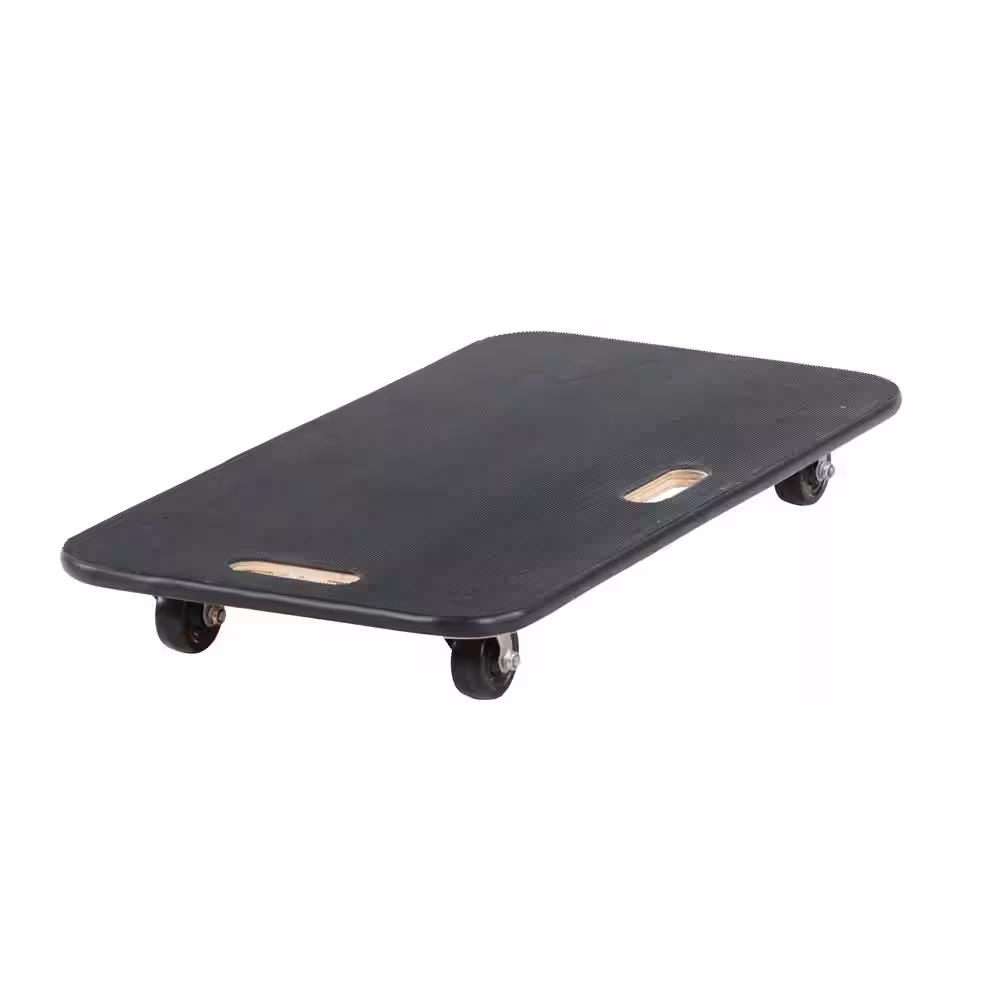 Vestil 18 in. x 36 in. Fiber Wood Dolly with Rubber Caster