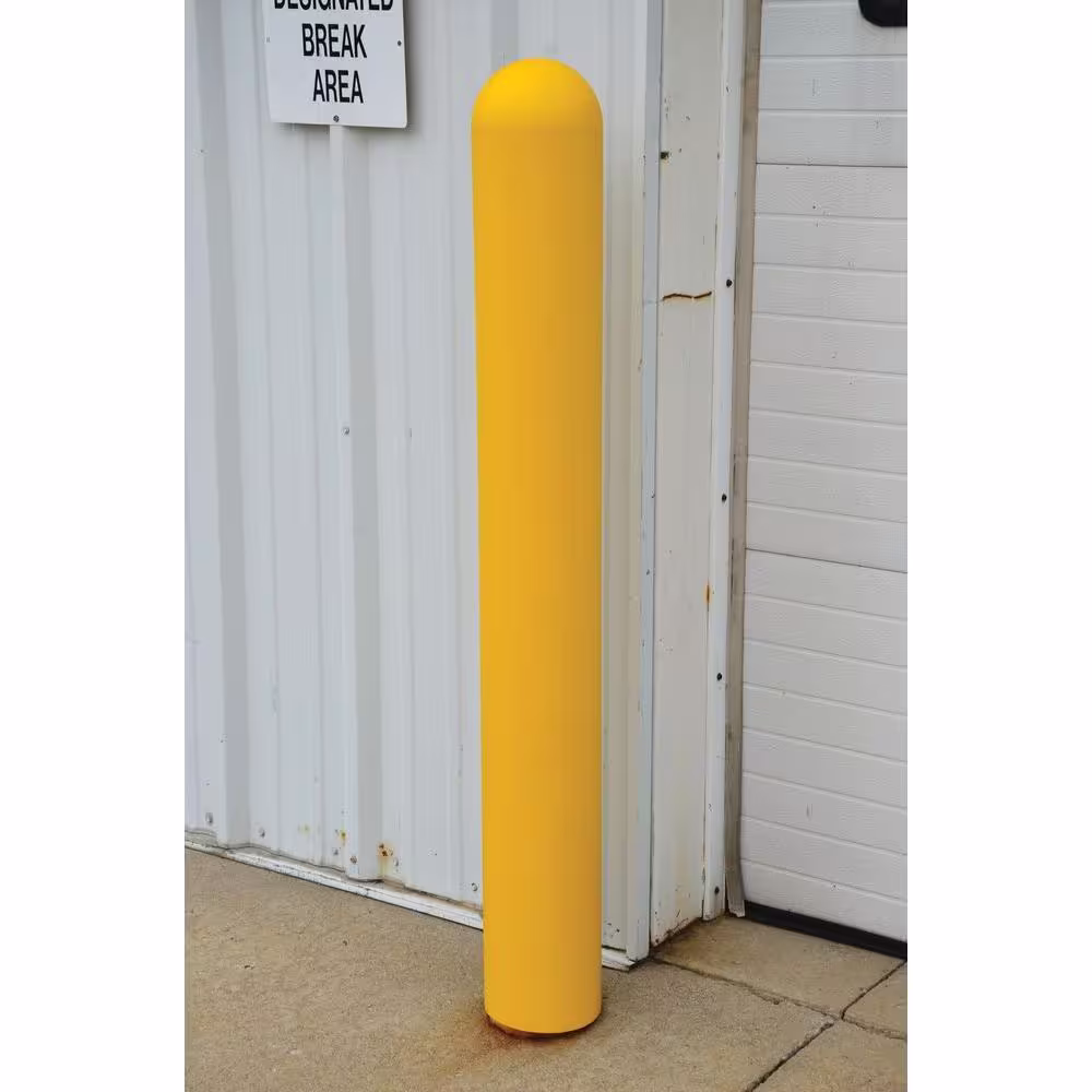 Vestil 52 in. x 7.125 in. Plastic Post Cover For Safety Bollard