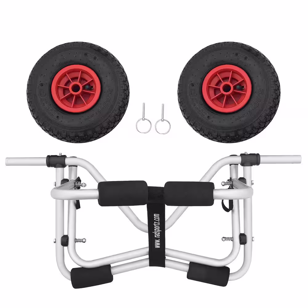 RAD Sportz 150 lb. Premium Aluminum Kayak Cart with Pneumatic Tires