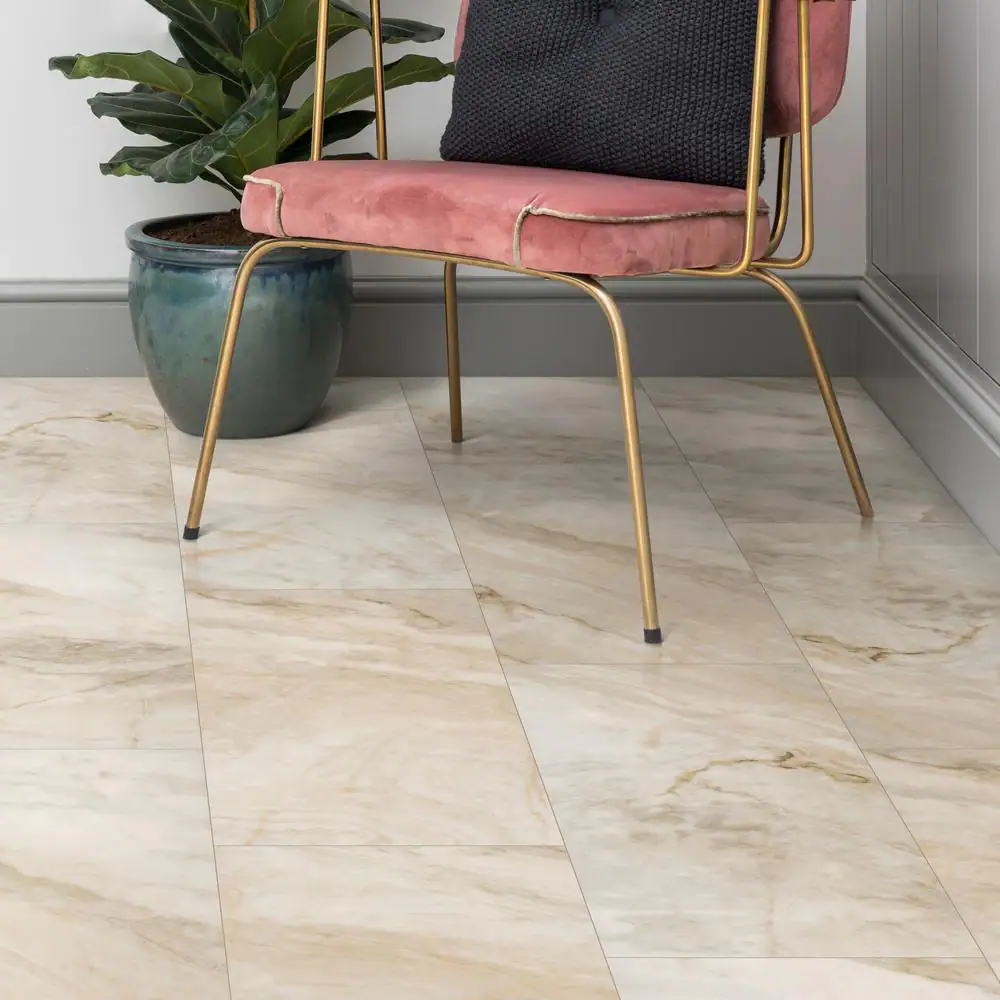Shaw Vista Thistle 20 MIL x 12 in. W x 24 in. L Click Lock Waterproof Vinyl Tile Flooring (15.8 sqft/case)