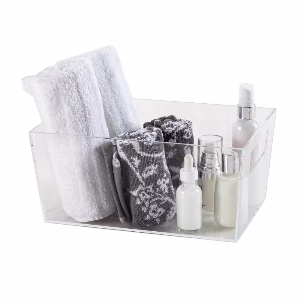 SIMPLIFY Medium Storage Bin in Clear