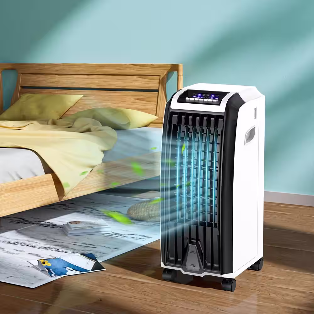 Gymax Portable Air Conditioner Air Evaporative Cooler Fan with Remote Control Casters Home Office