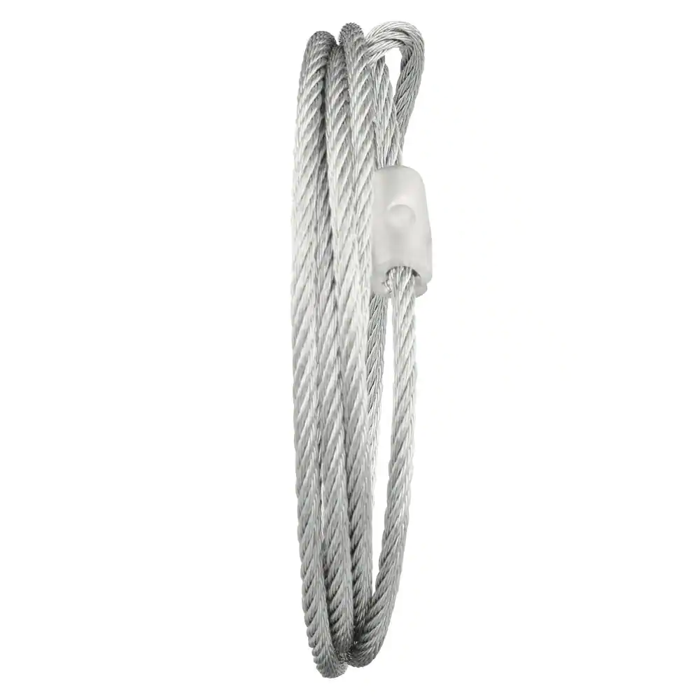 Everbilt 3/16 in. x 6 ft. Galvanized Steel Security Cable Wire Rope