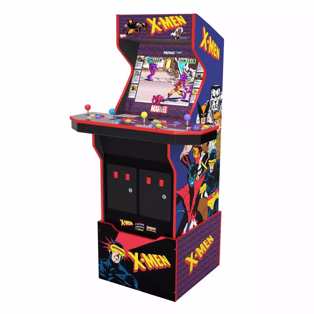 ARCADE1UP Xmen 4 Player with Riser/Stool