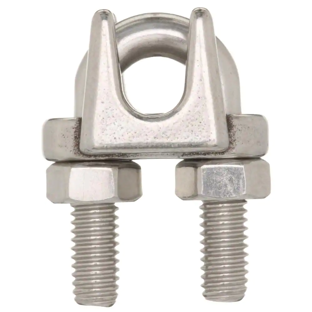 Everbilt 1/4 in. Stainless Steel Clamp Set (3-Pack)