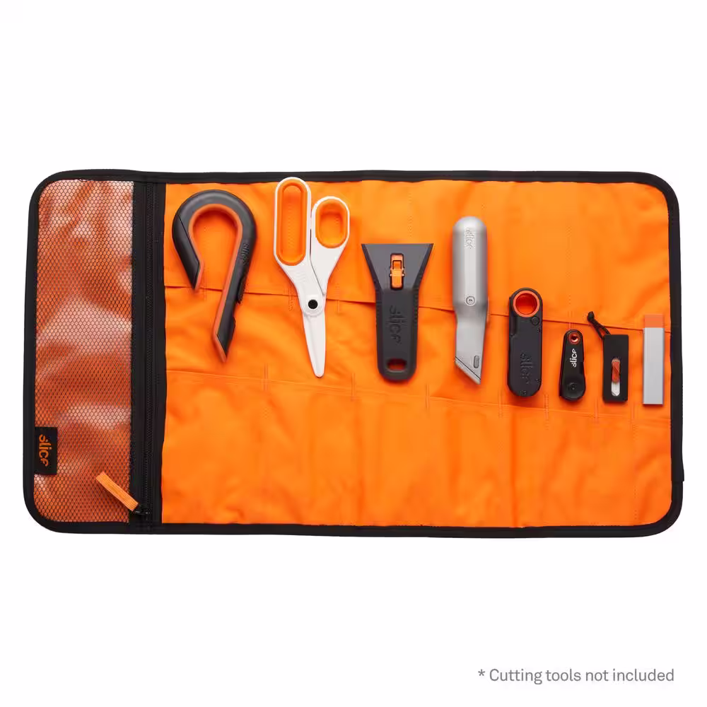 Slice 7.20 in. W Tool Roll-Up Organizer (Pack of 6)