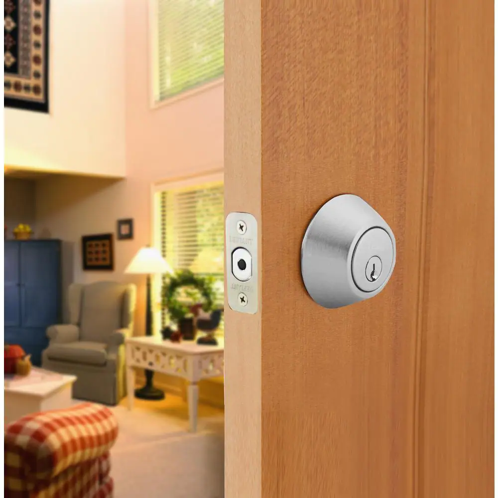 Defiant Stainless Steel Double Cylinder Deadbolt