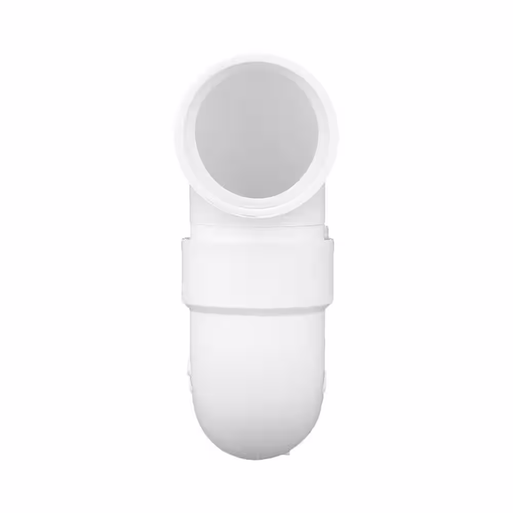 None 1-1/2 in. DWV PVC P-Trap with Solvent Weld Joint