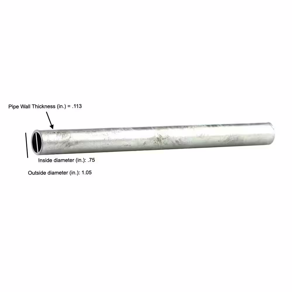 Southland 3/4 in. x 10 ft. Galvanized Steel Pipe