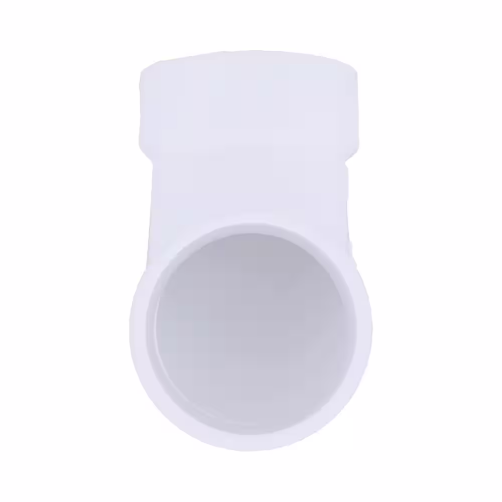 None 2 in. PVC DWV 90Â° Street Elbow Fitting