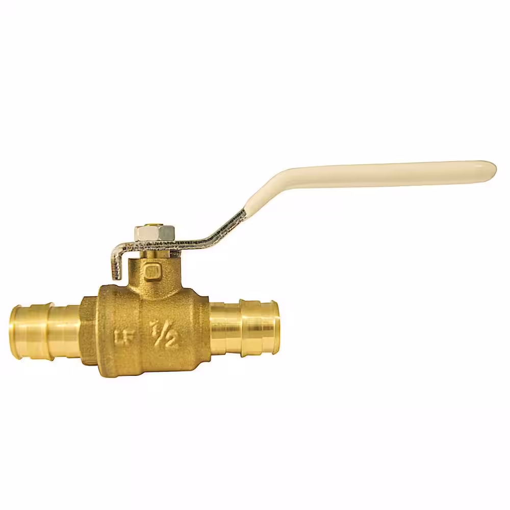 Apollo 1/2 in. Brass PEX-A Expansion Barb Ball Valve
