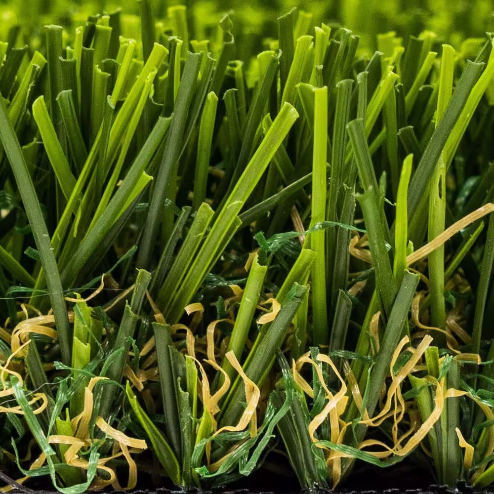 GREENLINE ARTIFICIAL GRASS Santa Monica Spring 15 ft. Wide x Cut to Length Green Artificial Grass Carpet