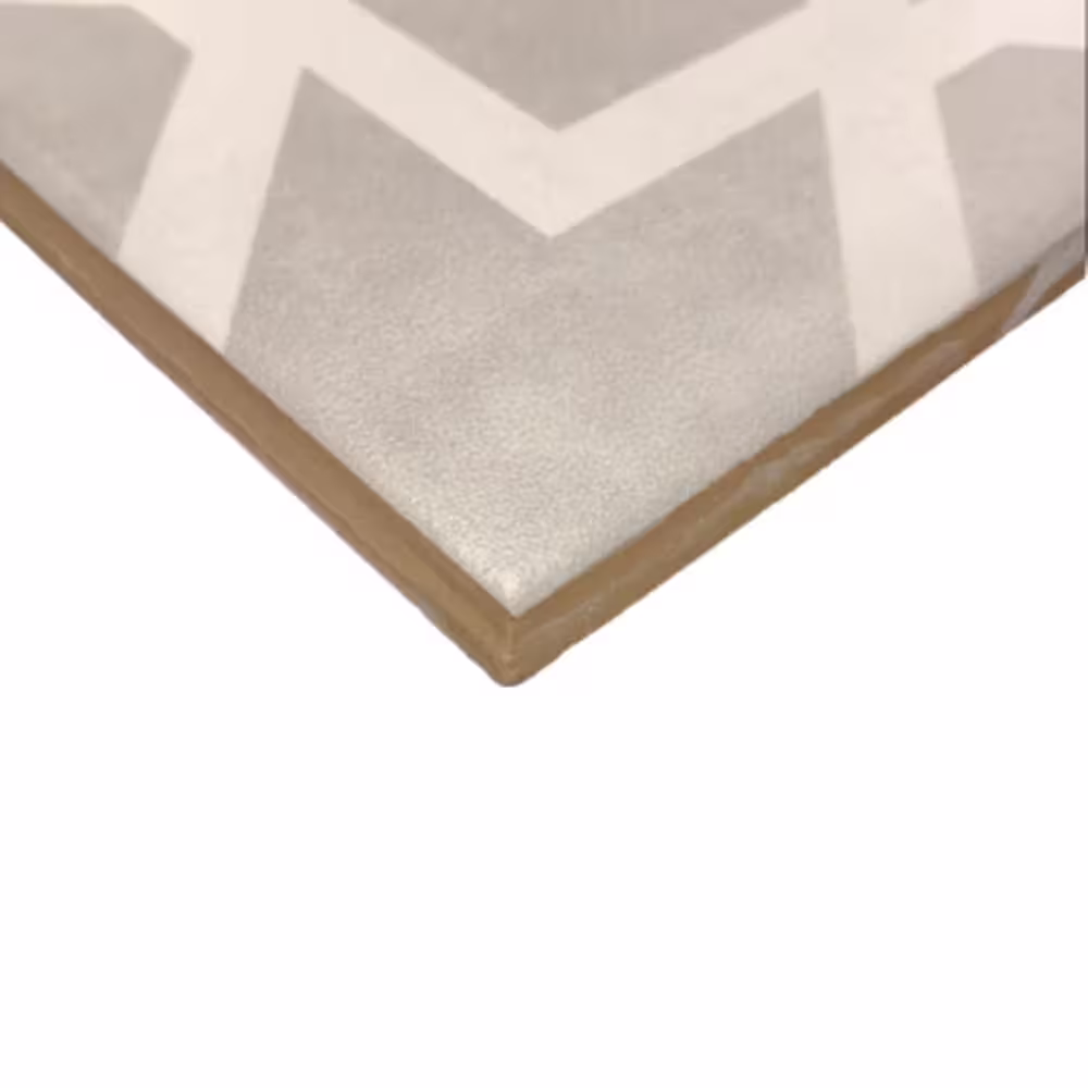 Roca Maiolica Pattern T. Gray 8 in. x 8 in. Matte Ceramic Floor and Wall Tile (12.7 sq. ft./Case)