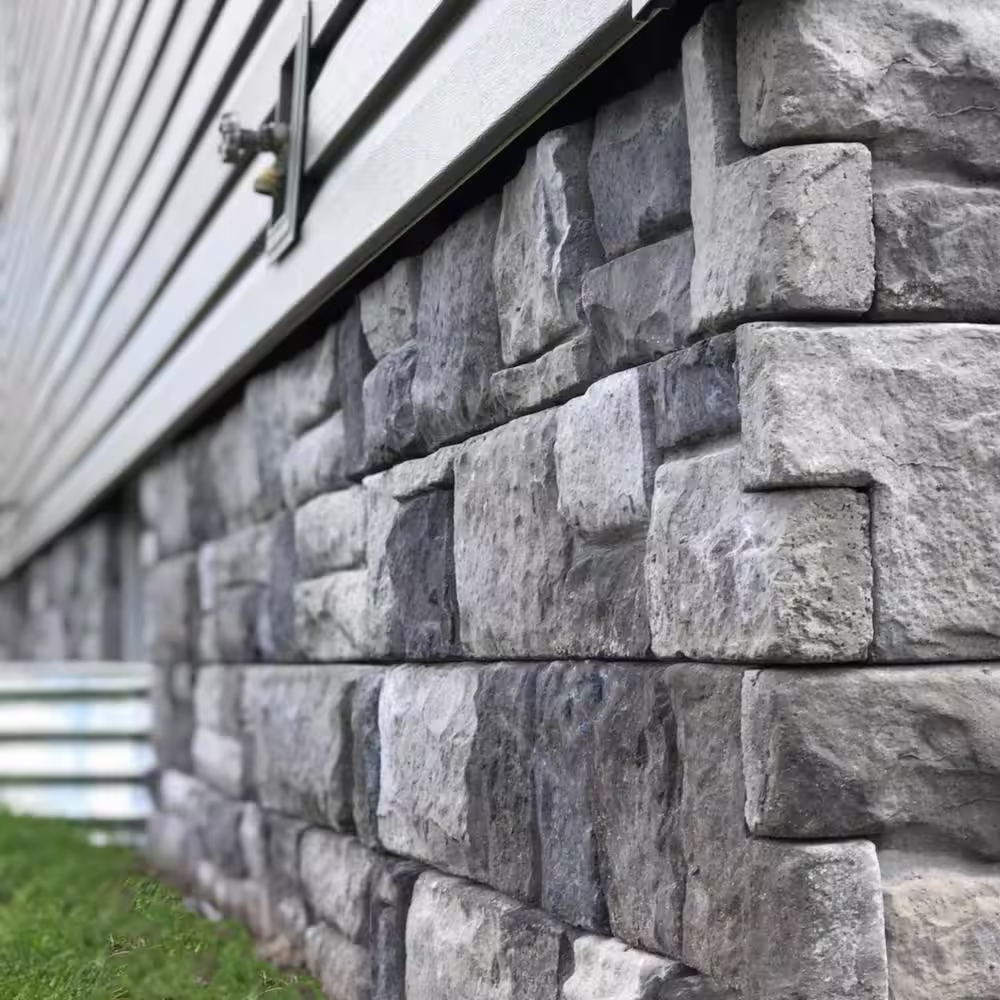 ADORN 1.75 in. x 6 in. Slate Stone Veneer Siding (Corners)