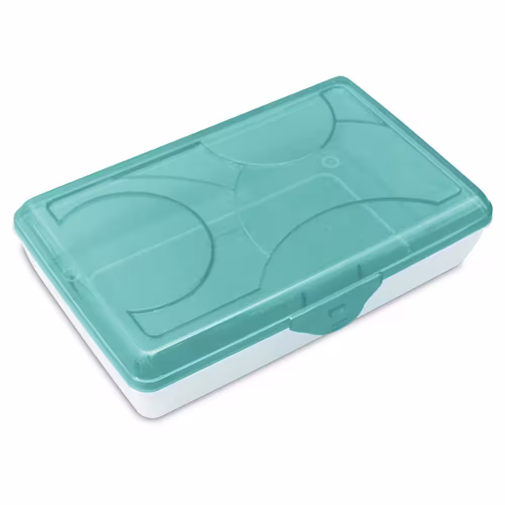 Sterilite Multipurpose 0.2 Gal. Storage Box with Lid, Molokai Blue (6-Pack)