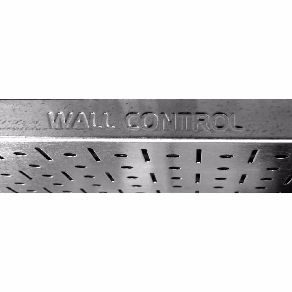 Wall Control 32 in. x 48 in. Metal Pegboard Standard Tool Storage Kit with Galvanized Pegboard and Red Peg Accessories