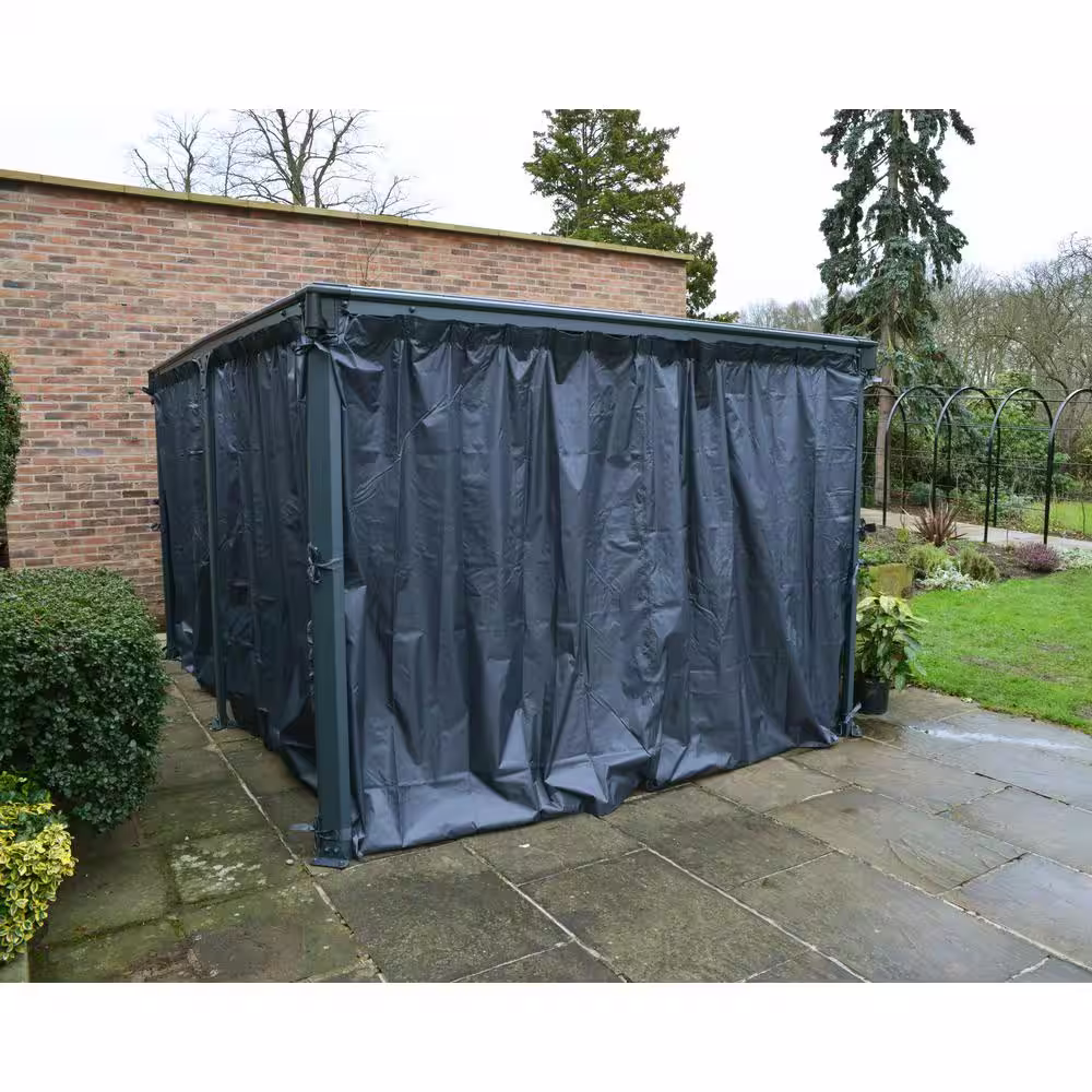 CANOPIA by PALRAM Curtain Set in for Milano 10 ft. x 14 ft. / Martinique 12 ft. x 16 ft.