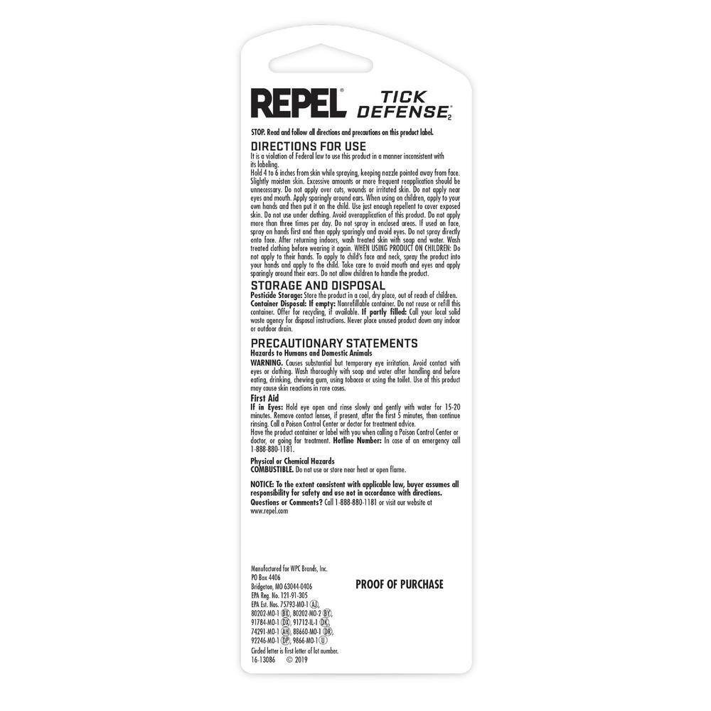 Repel 6-Pack Tick Defense and Insect Repellent Pocket Size Travel Pen