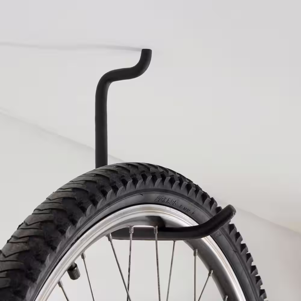 Everbilt Heavy-Duty Vinyl Coated Steel Screw-in Bike and Utility Storage Hooks Value (10-Pack)