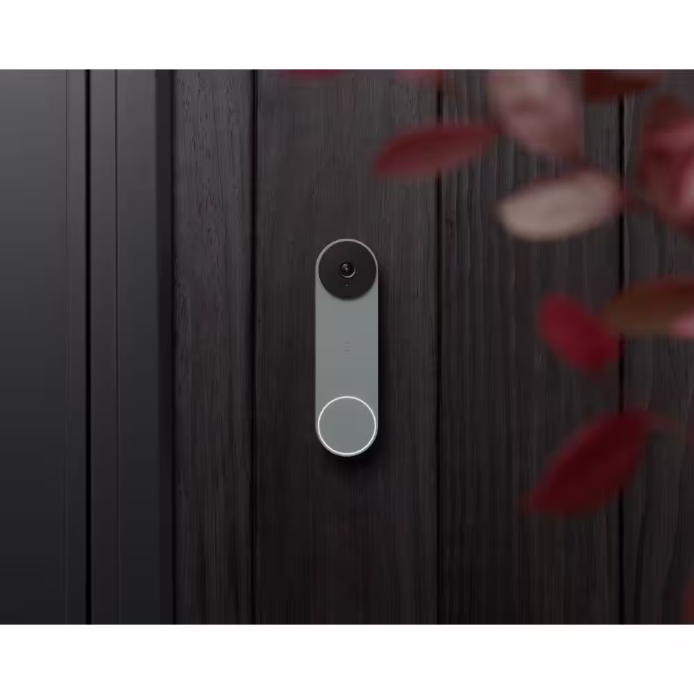 Google Nest Doorbell (Battery) - Smart Wi-Fi Video Doorbell Camera - Ivy