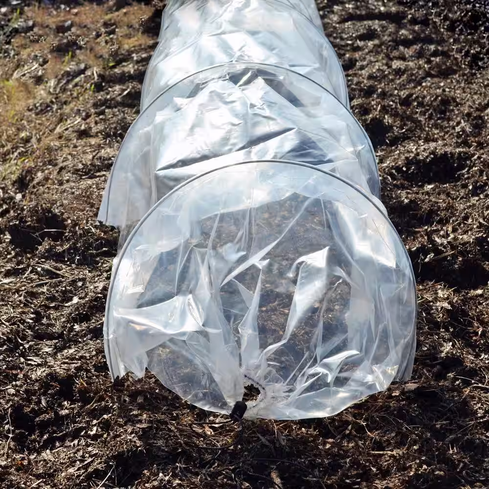 Bosmere 17-3/4 in. x 118 in. Polyethylene Tunnel Plant Row Cover