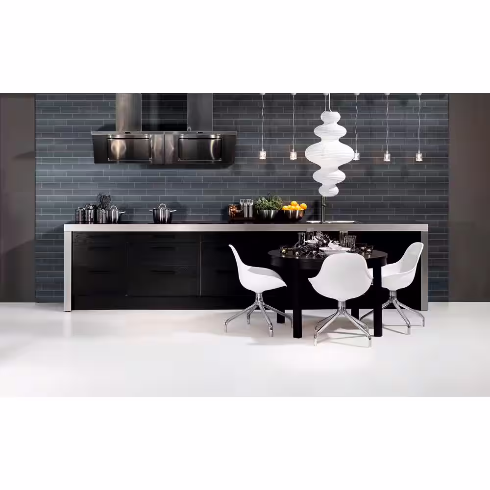 MSI Glacier Blue 3 in. x 9 in. Glossy Glass Subway Wall Tile (3.8 sq. ft./Case)