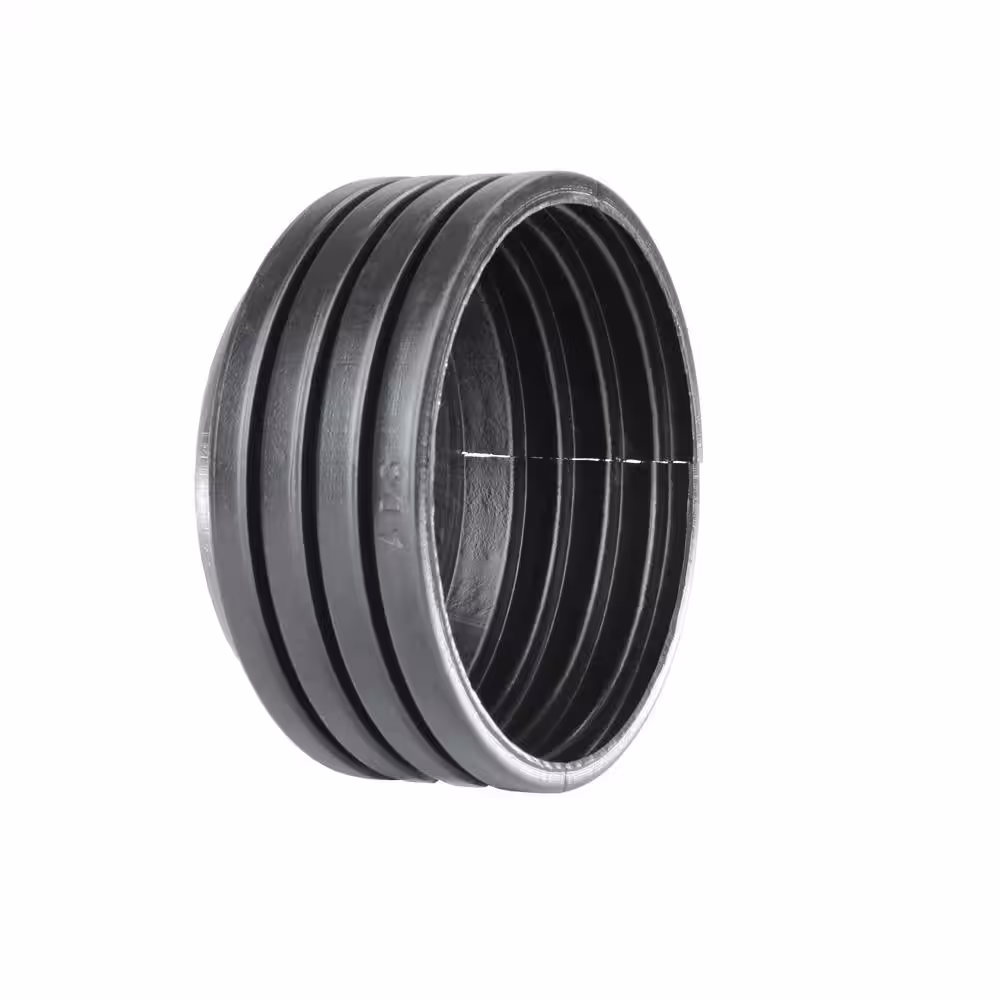 Advanced Drainage Systems 8 in. Singlewall Solid Snap End Cap