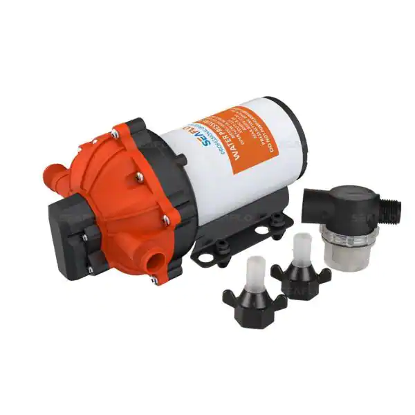 SEAFLO 12-Volt 0.12 HP 5.5 GPM Water Pressure Diaphragm Pump
