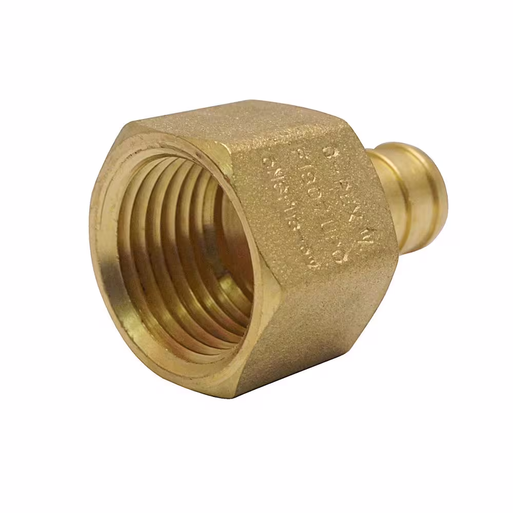 Apollo 1/2 in. Brass PEX-B Barb x 1/2 in. Female Pipe Thread Adapter