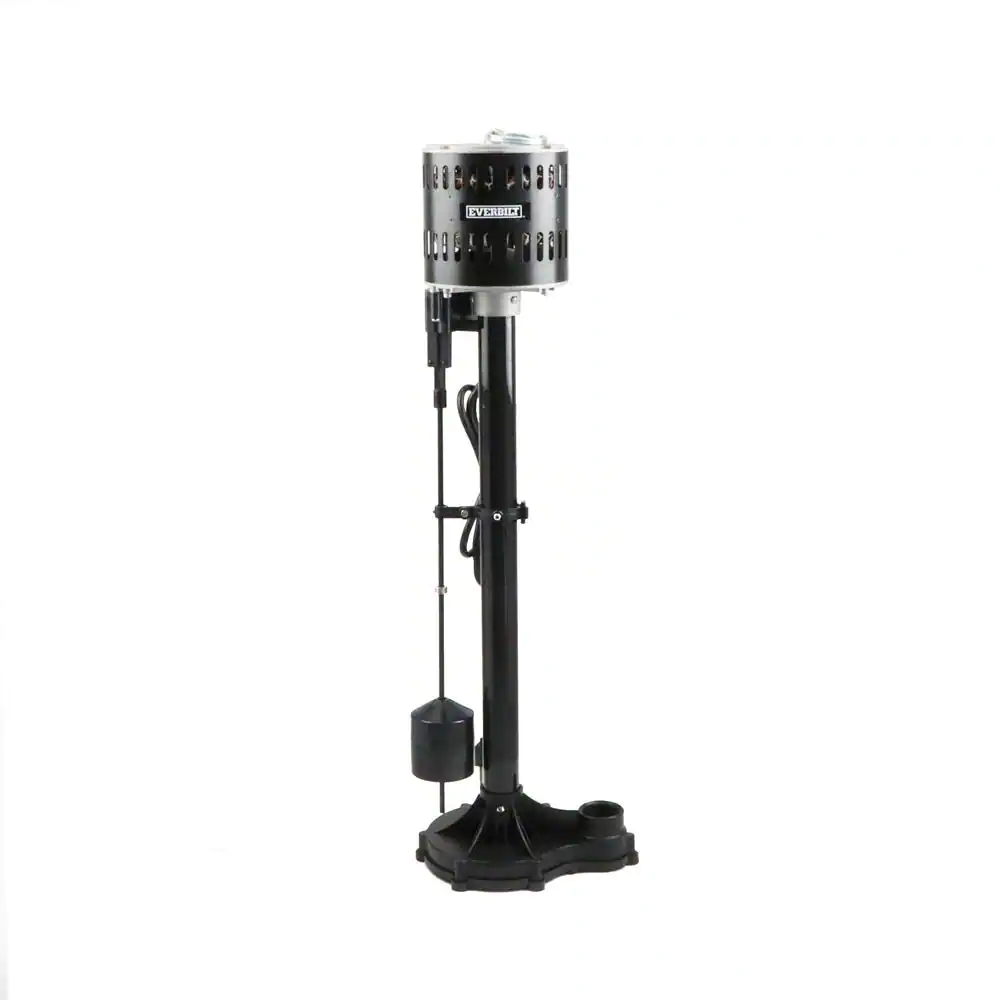 Everbilt 1/3 HP Plastic Pedestal Sump Pump