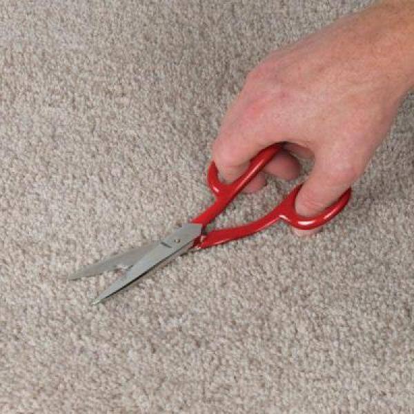 ROBERTS 8 in. High Carbon Steel Carpet Napping Shears and Scissors