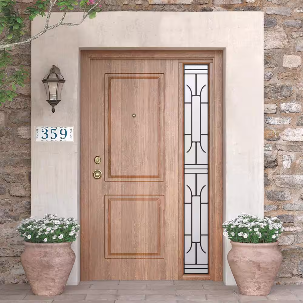 KANTU 3.5 in. x 5.5 in. Aragon Ceramic Tile Address Number 7