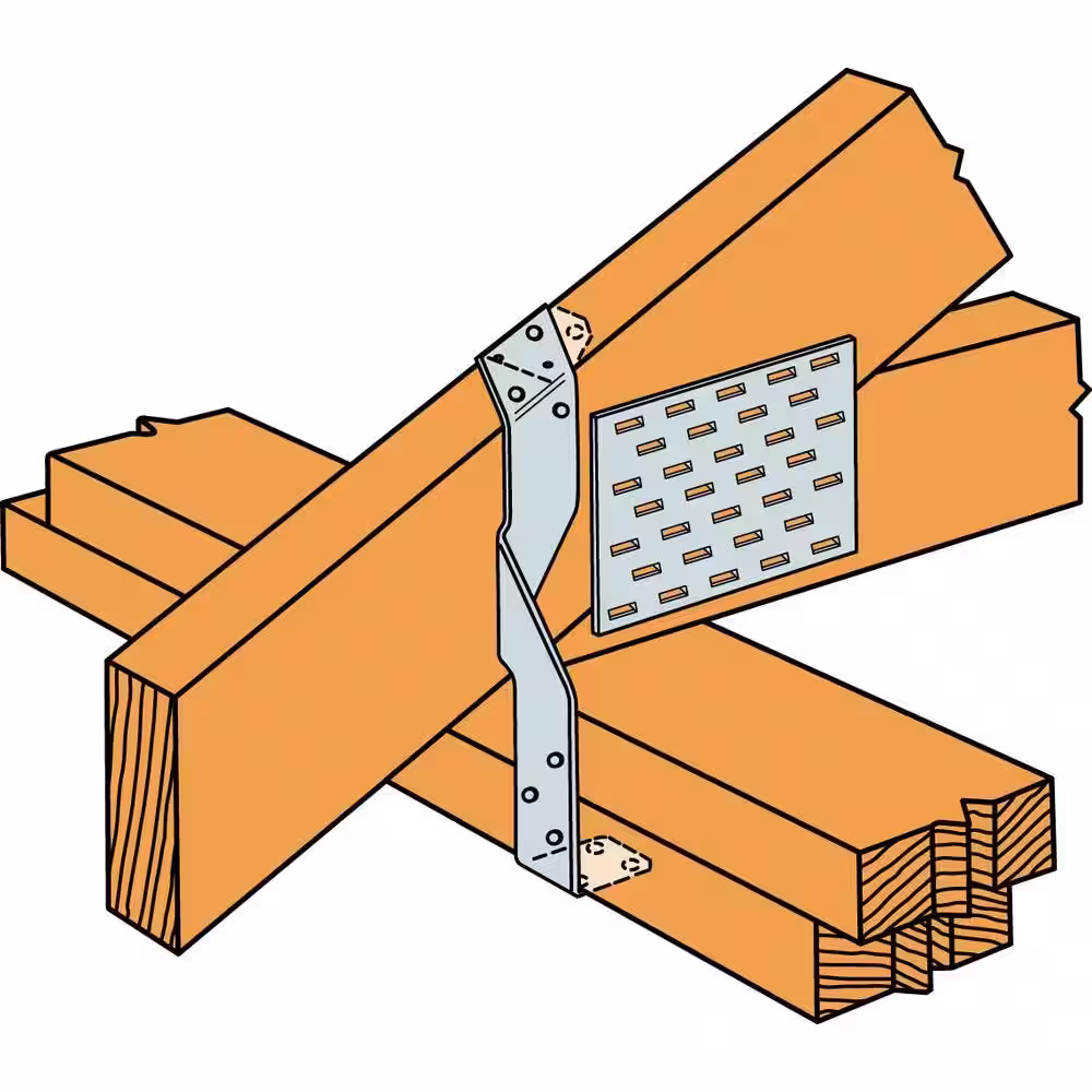 Simpson Strong-Tie LTS 18 in. 18-Gauge Galvanized Twist Strap