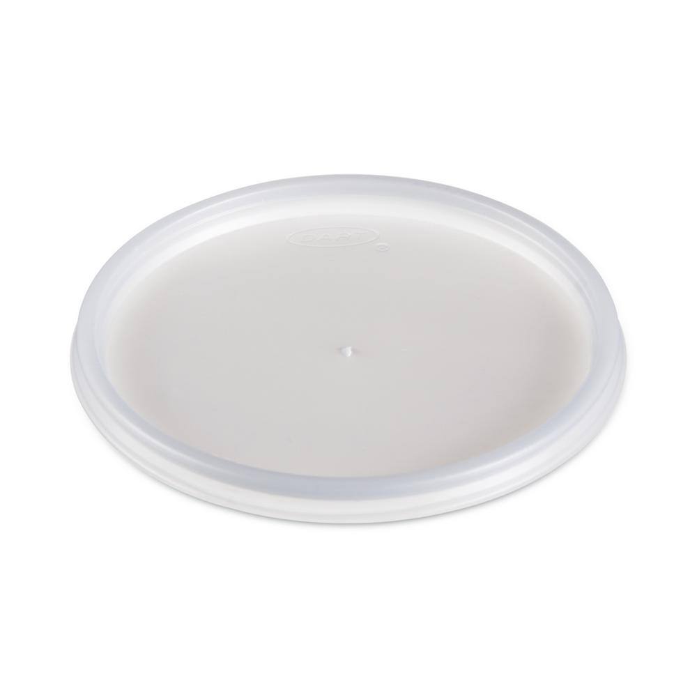 DART Translucent Vented Plastic Lids for 6-32 oz. Foam Cups Bowls and Containers (1000 per Carton)