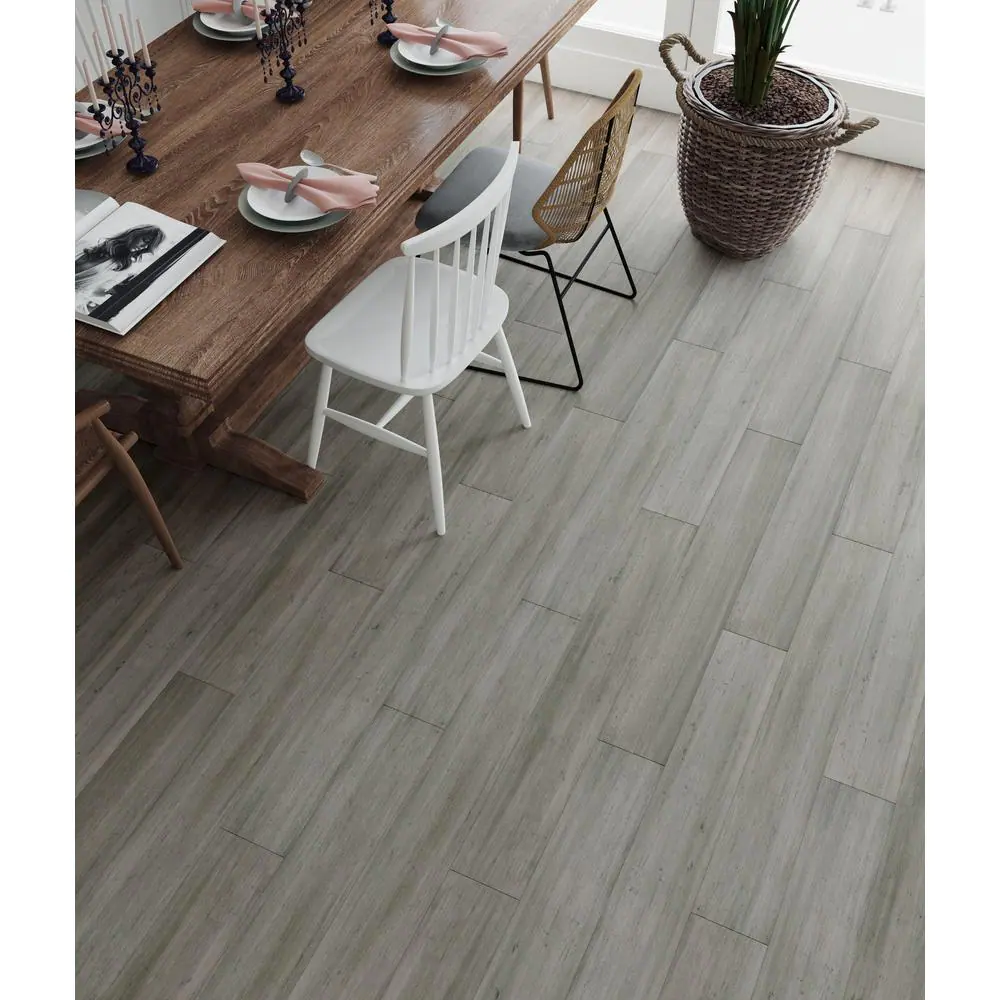Home Decorators Collection Cottage Corner 3/8 in. T x 5.1 in. W Hand Scraped Strand Woven Engineered Bamboo Flooring (25.61 sqft/case)