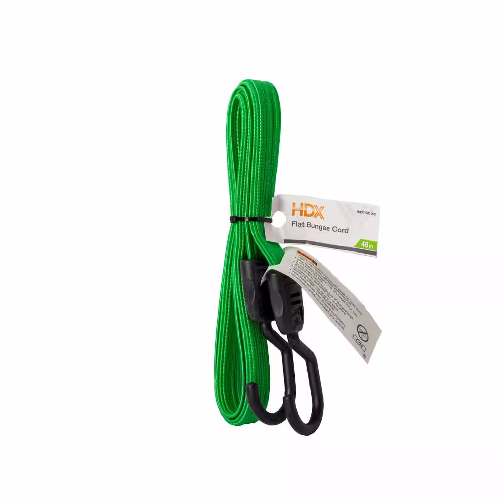 HDX 48 in Flat Bungee, 1 pk