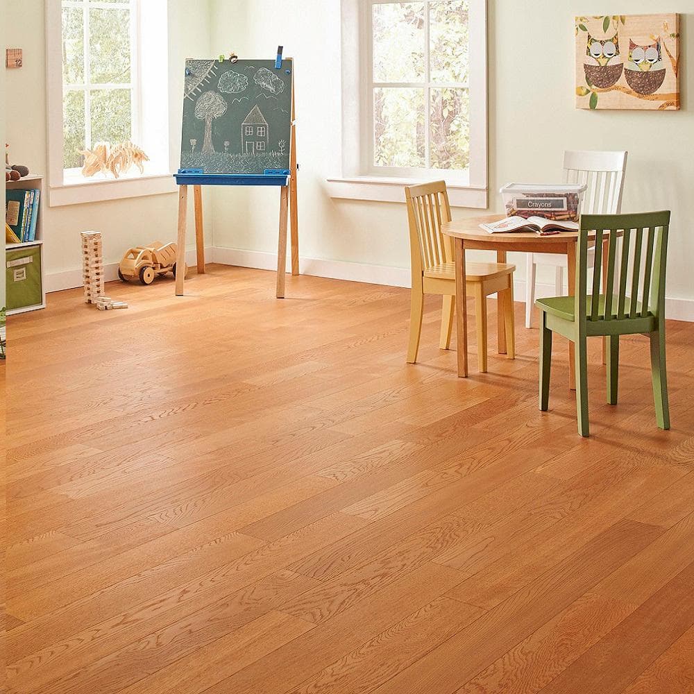 HOMELEGEND Havana White Oak 3/8 in. T x 5 in. W Wire Brushed Engineered Hardwood Flooring (19.7 sqft/case)