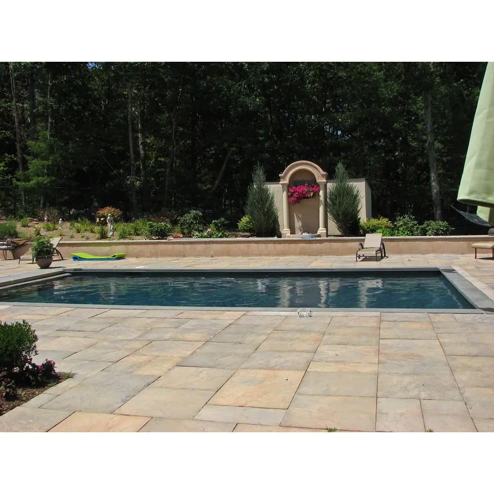 Nantucket Pavers Patio-on-a-Pallet 12 in. x 12 in. Concrete Tan Variegated Traditional Yorkstone Paver (100 Pieces/100 Sq Ft)