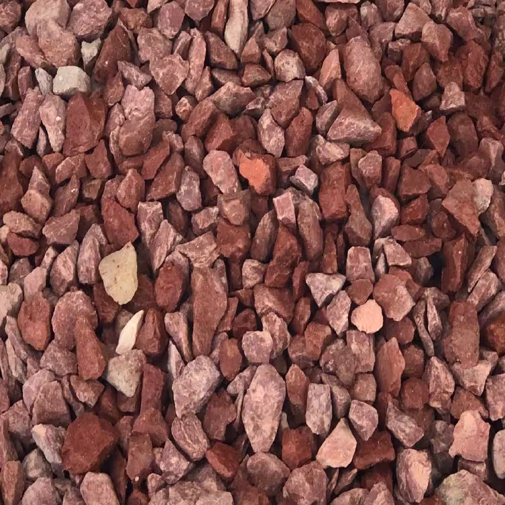 Rain Forest 27.50 cu. ft. 3/16 in. 2200 lbs. Red Gravel
