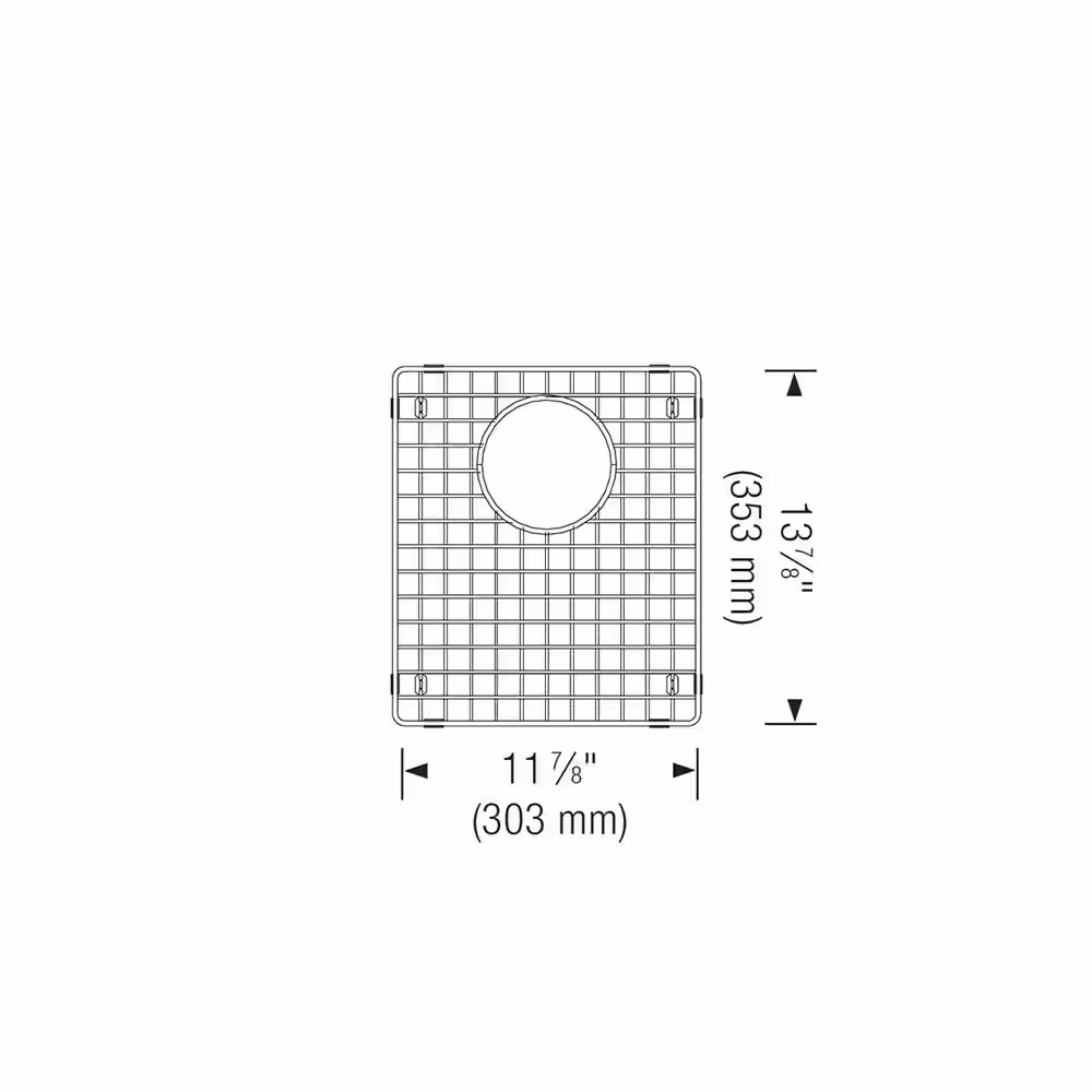 Blanco PRECIS Stainless Steel Sink Grid