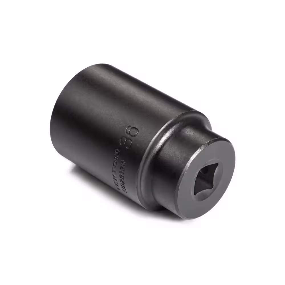 TEKTON 1/2 in. Drive x 36 mm Deep 6-Point Impact Socket