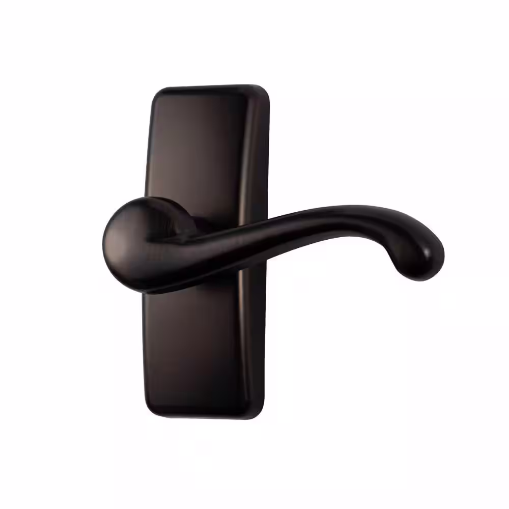 IDEAL SECURITY GL Lever Set with Locking Inside Latch for Storm and Screen Doors, Oil Rubbed Bronze