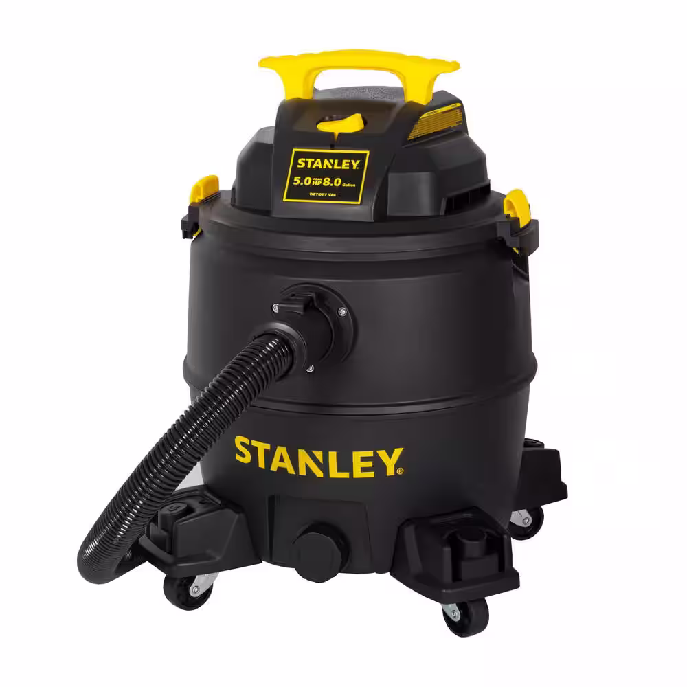 Stanley 8 Gal. Portable Poly Wet/Dry Vac