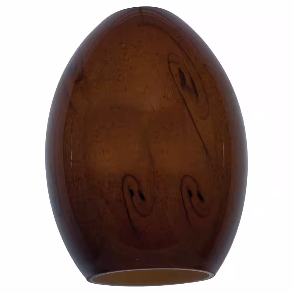 Access Lighting Firebird 6 in. Amber Glass Shade