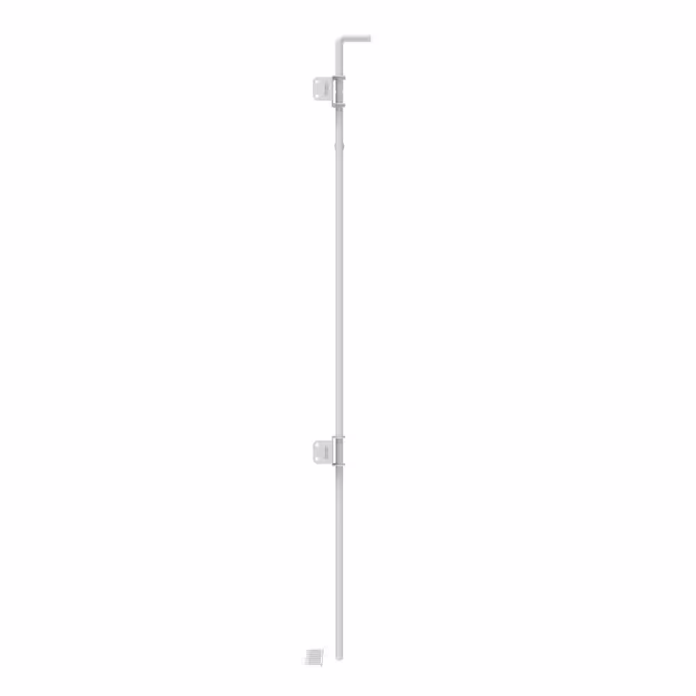 Barrette Outdoor Living 48.75 in. Steel White Heavy-Duty Drop Rod