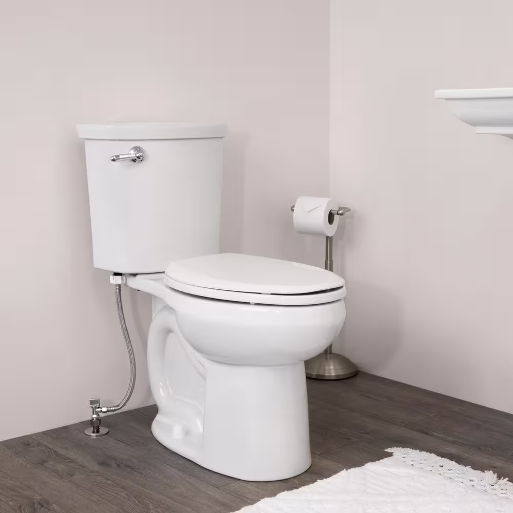 Fluidmaster Perfect Fit Premium Universal Toilet Tank Lever in Traditional Design Brushed Nickel